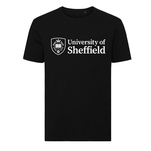 New UoS Logo Eco T-shirt - Black - M ONLY