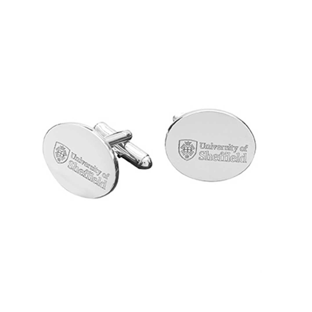 Engraved University of Sheffield Cufflinks