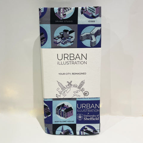 Urban Illustration x University of Sheffield - Tea Towel
