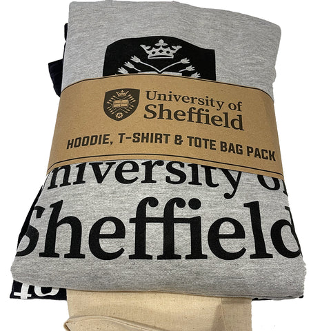 Freshers Pack - Grey/Navy - Hoodie/T-shirt/Tote