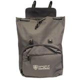 University of Sheffield Logo Vintage Laptop Backpack - Grey/Back