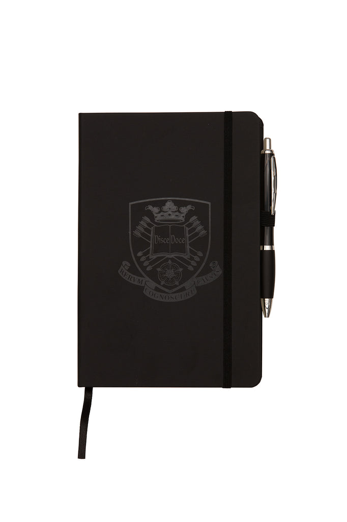 Classic Crested Notebook with Pen