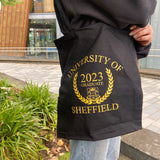 Grad Tote Bag 2023 - Black