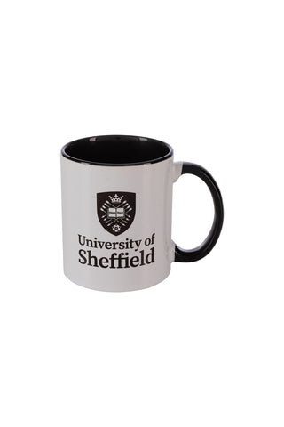 Crested Mug - Black/White