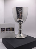 Wentworth Engraved Pewter White Wine Goblet