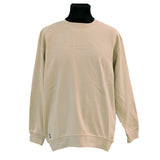 Sustainable Fashion Linear Sweatshirt - Light Stone