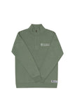 Quarter Zip Sweatshirt - Emb Uni Logo