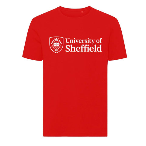New UoS Logo Eco T-shirt - Red