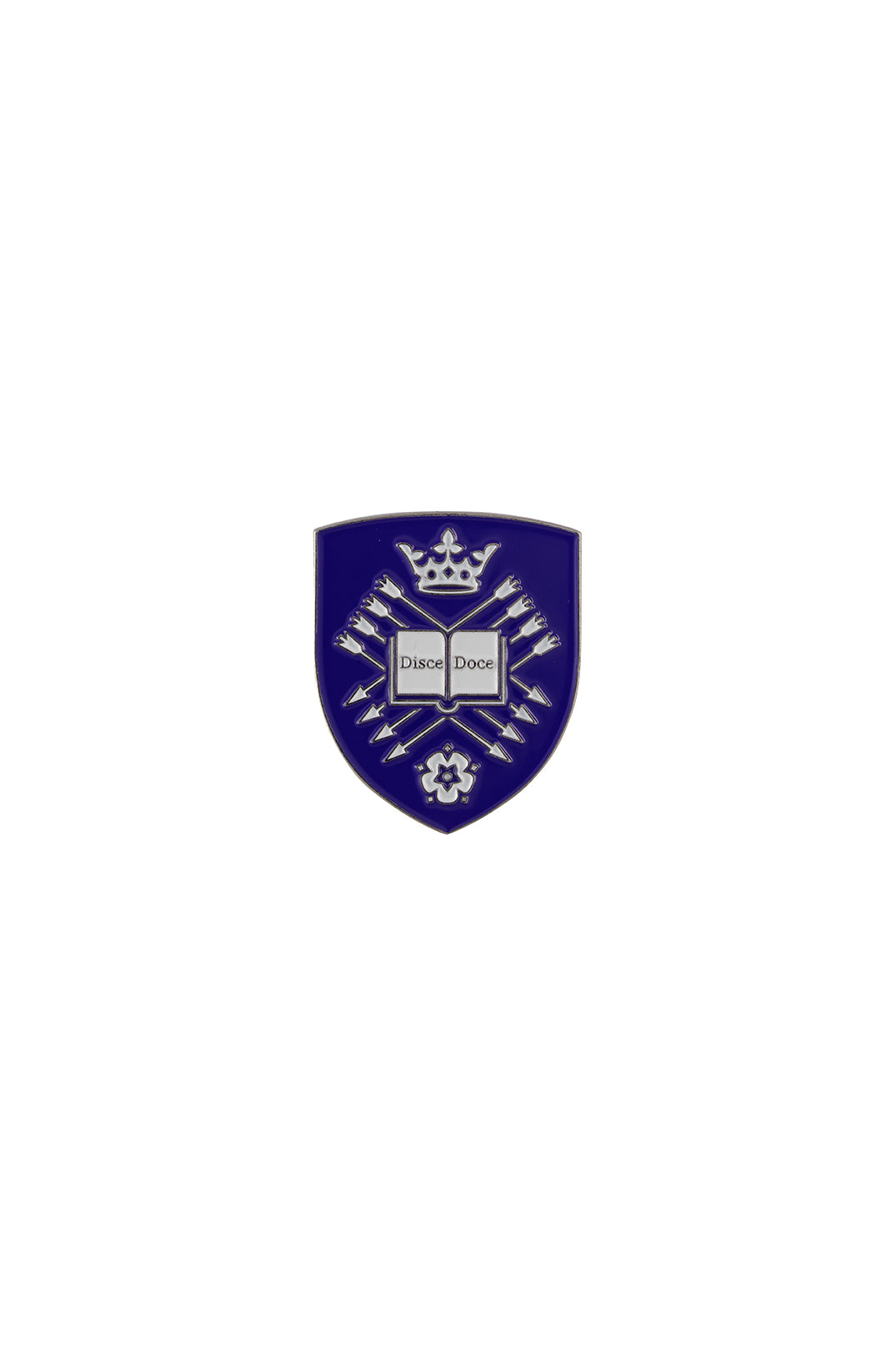 Soft Enamel Pin Badge - University Shield