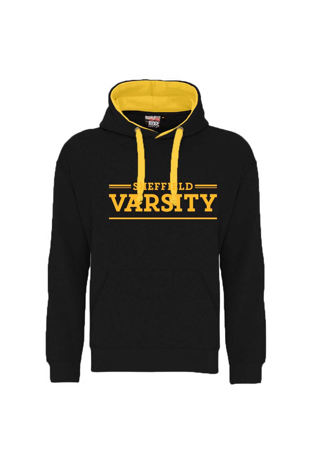 Varsity Contrast Hoodie