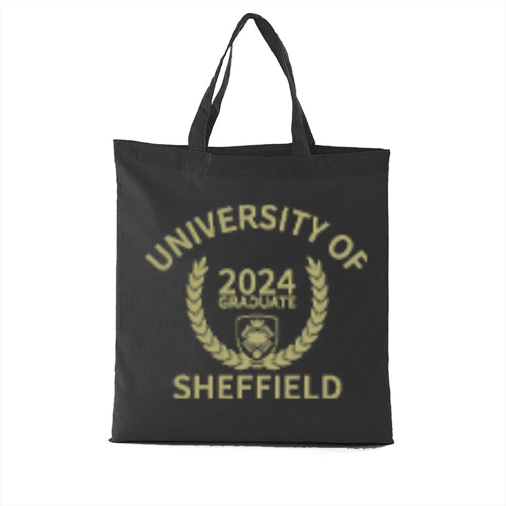 Grad Tote Bag 2024 - Black