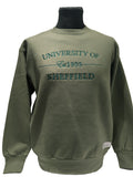 Premium Embroidered Crested Sweatshirt