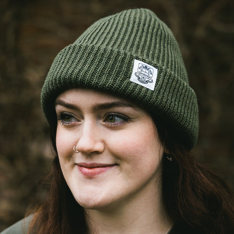 University of Sheffield Olive Green Beanie