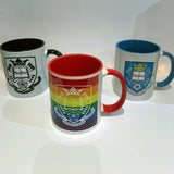 University of Sheffield Crested Mug - Rainbow