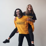 Gold Varsity Sweatshirt