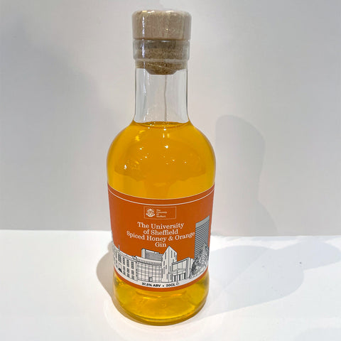 University of Sheffield Spiced Honey & Orange Gin 20cl