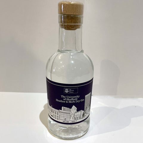 University of Sheffield Heather & Herb Dry Gin 20cl