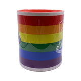 University of Sheffield Crested Mug - Rainbow