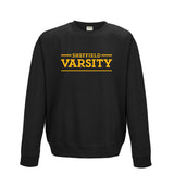 Black Varsity Sweatshirt