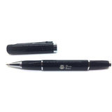 Black Crested Rollerball Pen